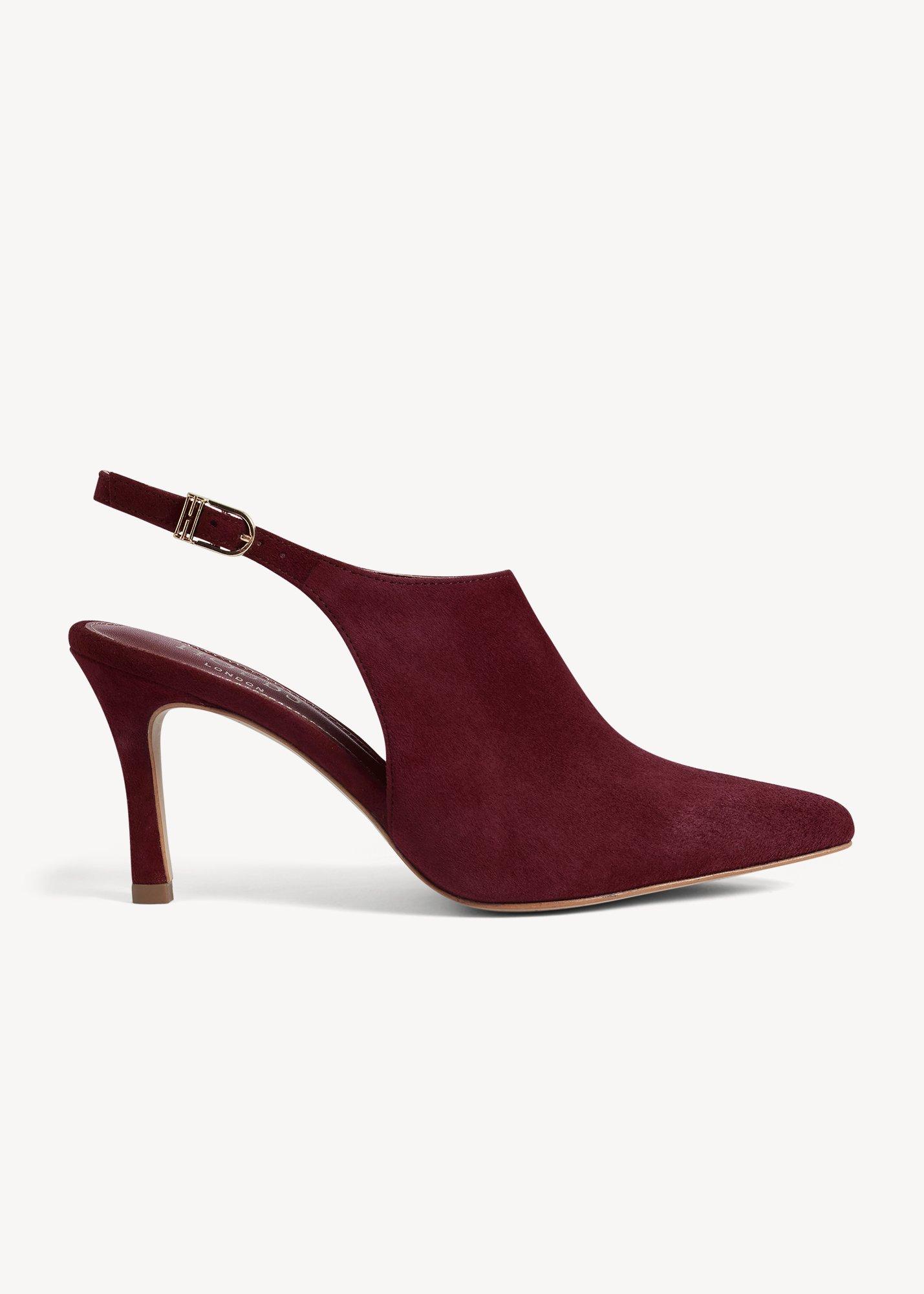 Annalise Suede Slingbacks